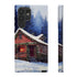 Cozy Christmas Cabin in the Snow - Impact Resistant Phone Case Samsung Galaxy S22 Ultra Glossy